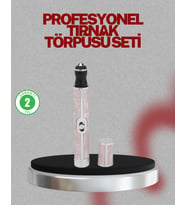 Taşınabilir Elektrikli Tırnak Törpüsü 500 mAh USB Şarjlı Manikür Cihazı