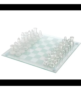 Dodes Cam Satranç Takımı 25*25cm