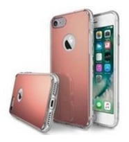 Ringke Mirror Fusion iPhone 7 ile Uyumlu Aynalı Kılıf Rose Gold (Rose - Gold)