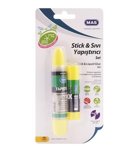 Mas Kartelada Stick+Sıvı Yapıştırıcı Seti 2071