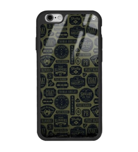 iPhone 6 Plus Peaky Blinders Duvar Kağıdı Tasarımlı Glossy Telefon Kılıfı
