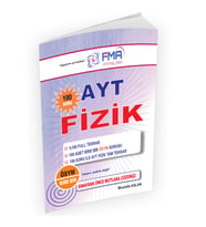 2024 AYT Fizik 100 Soru Full Tekrar Soru Bankası FMA Yayınları