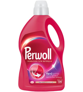 Perwoll Sıvı Çamaşır Deterjanı Canlı Renkler - Yenileme 2,97 Litre . 54 Yıkama (Joan)