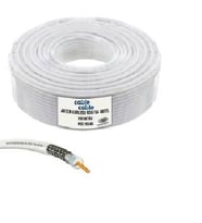 CABLE ANTEN KABLOSU RG6/U4 48TEL 100MT  (Beyaz)