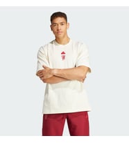 adidas Manchester United Erkek Krem Tişört (IA8552) (Altın - Krem)