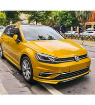 Vw Golf 7.5 Ön Ek Mat Siyah Plastik Karlık 2017-2020
