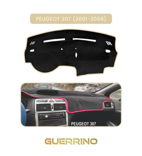 PEUGEOT 307 (2001-2008)TORPİDO KORUMA HALISI BEJ KENAR