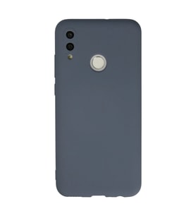 Huawei P Smart 2019 Kılıf Nano İçi Kadife Silikon - Gri