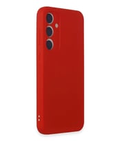 Galaxy A35 5G Kılıf First Silikon - Kırmızı