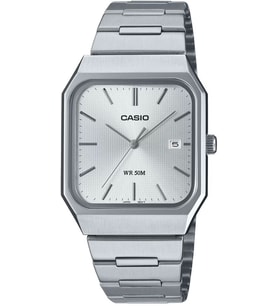 CASIO MTP-B185D-7AVDF DİKDÖRTGEN ÇELİK ERKEK KOL SAATİ