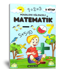 Miniklere Eğlenceli Matematik Kitap Seti (5-8 Yaş İçindir)