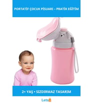 Portatif Sızdırmaz PP Malzeme Kız Çocuk Pisuarı Lazımlık