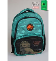x Dekomus "T-Rex Force Collection" Jurassıc World Lisanslı Ortopedik İlkokul Çantası