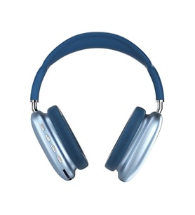 P9 Air Max Bluetooth Kulak Üstü Kulaklık Mavi