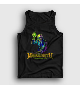 Presmono Unisex Siyah Rust In Peace Megadeth Atlet 65871tt
