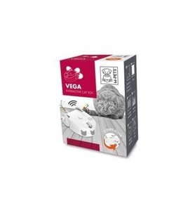 M-Pets Vega İnteraktif Kedi Oyuncağı Beyaz