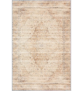 Eliana Home Baskılı, Yıkanabilir Kaymaz Taban Salon Halısı LNA0137-SD420 100x150 cm (Bej)