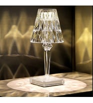 Kristal Elmas Masa Lambası Usb Atmosfer Işığı Dekorasyon Gece Lambası Masa Lambası