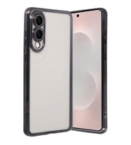 Samsung Galaxy S25 Edge Kamera Korumalı Lensli Silikon - Siyah