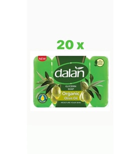 Dalan Glycerin Organic Olive Oil 4 X 150 Gr X 20 Adet