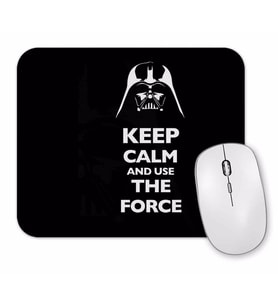 Star Wars Keep Calm And Use The Force Mouse Pad.jpg