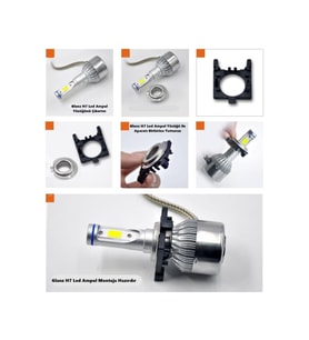 Ford Focus 3 Kısa Far LED Ampul Sabitleme Aparatı