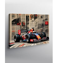 Kanvas Tablo Formula 1
