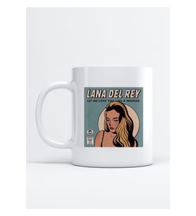 Lana Del Rey Tasarım Baskılı Kupa Bardak