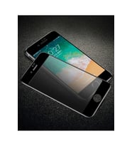 Apple iPhone SE 2020 Uyumlu Zore Anti-Dust Mat Privacy Temperli Ekran Koruyucu (Beyaz)