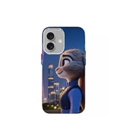 Iphone 16 Uyumlu Aşık Tavşan Tasarimli Lüks Silikon Kilif (Çok Renkli)