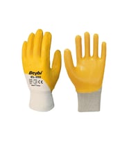 Beybi Pamuk Nitril PMK KN350 10 Beden Eldiven 12li Paket EN388 (2111X)