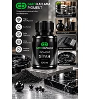 GATO Kaplama Solvent Bazlı Transparan Sıvı Pigment Boya 100 ml Siyah Renk Renklendirici