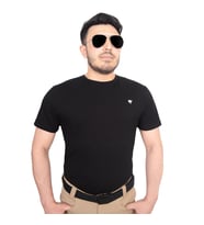 Wolftrap Comfort Erkek Kısa Kollu Siyah T-Shirt