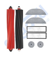 ROBOROCK S8 MaxV Ultra Uyumlu  1 Ana Fırça 2 Filtre 2 Mop 2 Yan Mop PKT-iasgf0000784