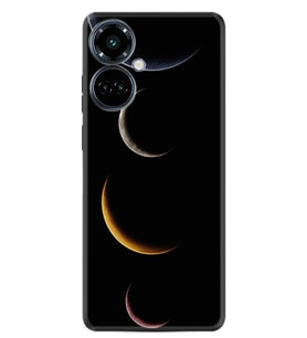 Camon 19 Pro Kılıf Resimli Desenli Silikon Platinium Series Gezegenler 1901