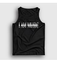 Presmono Unisex Beyaz I Am Music Playboi Carti Atlet 521820tt (Siyah)