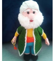 Nasreddin Hoca Amigurumi Organik Oyuncak