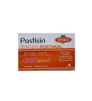 Pastisin Zencefilli Portakal Aromalı Vitamin C İçeren Şekersiz Takviye Edici Gıda 24 Pastil
