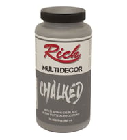 Rich Multi Decor Chalked Akrilik Boya 500 cc. 4576 İS SİYAHI 