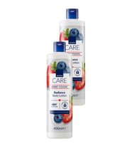 Care Yaban Mersini ve Çilek Özleri İçeren Vücut Losyonu 400 Ml. İkili Set