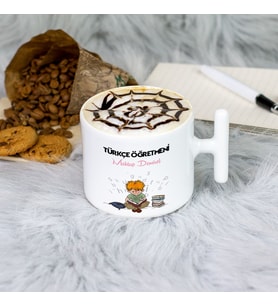 Türkçe Öğretmeni Latte Fincanı 05
