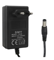 Smy 1624E 29 Volt 1 Amper 5.5*2.5Mm + 5.5X2.1Mm Uçlu Uyumlu Priz Tipi Adaptör