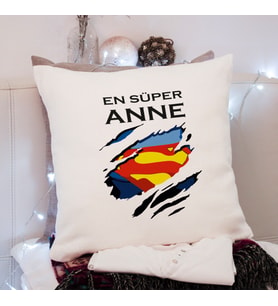 En Süper Anne Tasarımlı Yastık