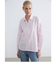 LC WAIKIKI Pembe Oxford Kadın Gömlek