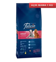 Felicia Kuzulu Köpek Maması 1 kg AÇIK