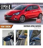 Opel Corsa E Batman Yarasa Ayna Kapağı Piano Black 2014-2019