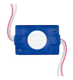 12 Volt 2.4 Watt Mavi COB LED Modül - 40X22 Mm