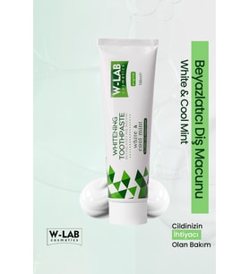 W-Lab Cosmetics Beyazlatıcı Diş Macunu 100 ML
