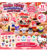 1020542 3D FİGÜR H.KITTY AND FRIENDS SUSHI SÜRPRİZ PAKET HKTY 3R 3 (adet fiyatıdır)