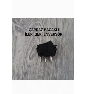 6 Bacaklı Çapraz Soketli İleri-Geri/On-off/Açma Kapama Enversör/Düğme